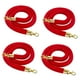 thumbnail image 2 of Cuerdas de poste de terciopelo 150 cm/59 pulgadas 4x Rojo perfecl, 2 of 8