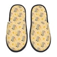 thumbnail image 1 of Balery mouse and cheese Pantuflas de Casa de Felpa Silenciosas con Diseño Estampado, Zapatillas Cómodas Antideslizantes de Algodón para Interior-Medium, 1 of 8