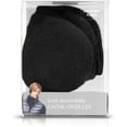 thumbnail image 3 of Degrees By 180s Mens Black Fleece Ear Warmers, 3 of 3