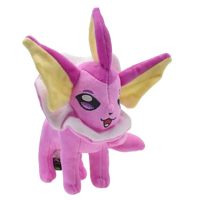 Pokemon Cartoon Character Plush Toy 7" Shiny Vaporeon Stuffed Animal, Game Doll For Collectible Gift, Boys Girls Gift On Birthday Gong Bohan unisex