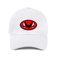 thumbnail image 2 of Gorra de béisbol unisex de algodón con el logotipo de IMP Helluva Boss para hombre, 2 of 5