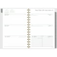 thumbnail image 3 of 2026 Mead® Blurred Floral Pink Small Weekly Clear Poly Cover Planner, 3 of 6