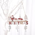thumbnail image 3 of Adornos navideños para el Año Nuevo Muñeco de nieve Copo de nieve Campana colgante Puerta del restaurante del hogar Manualidades de madera Regalos de Navidad, 3 of 5