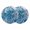 Blue, variant on Ocean Blue Octopus Round 13 Inch Placemats Set of 4, Nautical Castle Coastal Lighthouse HeatResistant Non Slip Place Mats for Dining Table, Wipeable Braided Kitchen Table Mats for Housewarming