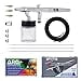 thumbnail image 3 of Master Airbrush S622-SET Master S62 All-Purpose Precision Dual-Action Siphon Feed Airbrush Pro Set with 3 Nozzle Sets, 3 of 4