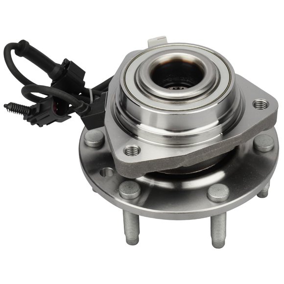 MAYASAF 513188 Front Wheel Hub Bearing Assembly 6 Lug w/ABS for Chevy Trailblazer/GMC Envoy 2002-09, 2003-06 SSR, 2003-08 Ascender 4WD, 2004-07 Rainier RWD, 2002-04 Bravada AWD, 2005-09 9-7X