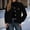 Black, variant on Cropped Jacket for Women 2025 Fall Winter Long Sleeve Corduroy Button Down Lapel Collar Casual Jackets Outerwear