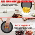 thumbnail image 2 of Sartenes Antiadherentes de 24-32cm, Juego de 5 Sartén para Freír de Grandes, Sartene de Hierro Fundido, Mango de Madera Antiquemaduras, sin PFOA, 2 of 9