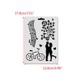 thumbnail image 4 of Valentine's Gift Valentine Decoration Stencil for Art Painting Furniture Wall Decor Wedding Decor, 4 of 7