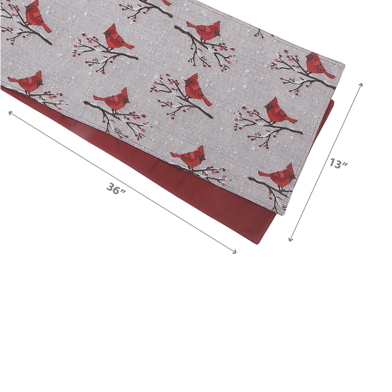 Chemin De Table En Tapisserie Multi Cardinal 54"