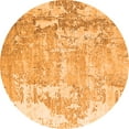 thumbnail image 1 of Ahgly Company Indoor Round Oriental Orange Industrial Area Rugs, 4' Round, 1 of 4