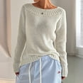 thumbnail image 2 of Fashion Women's Casual Plus Size Shirt Tunic Long Sleeve Solid Color Top Pleated Casual V-Neck Lightweight Blouse Top, 2 of 5