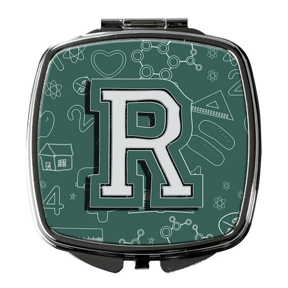 Letter R Back to School Initial Compact Mirror