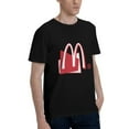 thumbnail image 2 of Mcdonald'S Logo Men'S Basic Short Sleeve T-Shirt Fashion Black Small, 2 of 8