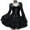Black-g, variant on Wdgfv Costumes for Morticia Long Black Gothic Bat Sleeve Dress Halloween Cosplay Costumes for Women