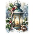 thumbnail image 2 of AB Parcial 5D DIY Con Taladro Farolillos Víspera Navidad Arte 45x65cm, 2 of 9