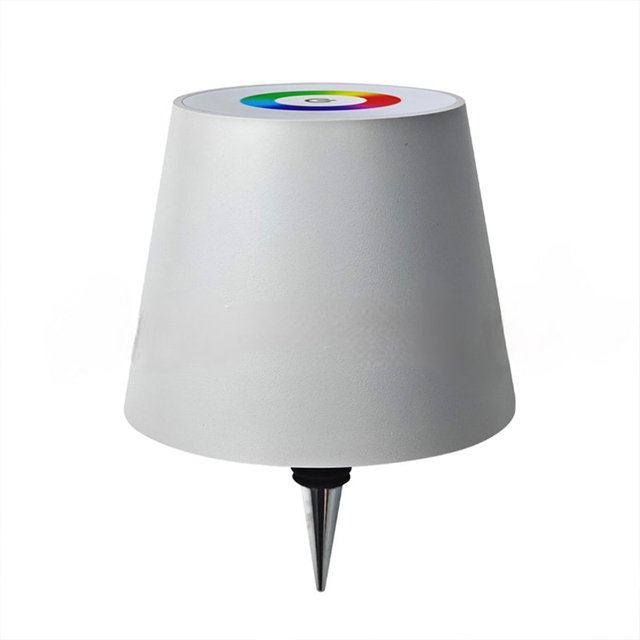 Mistaha LED Bottle Light Lamp with Touch Control - Rechargeable Ambient Table Lamp for Wine Bottles - EU Design Patent - Plastic Model - 2000mAh - White - RGB + Warm Light, Sustainable and Stylish