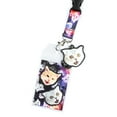 thumbnail image 7 of Space Cat Galaxy Breakaway Lanyard W/ Charm Clear ID Badge Holder Keychain, 7 of 7