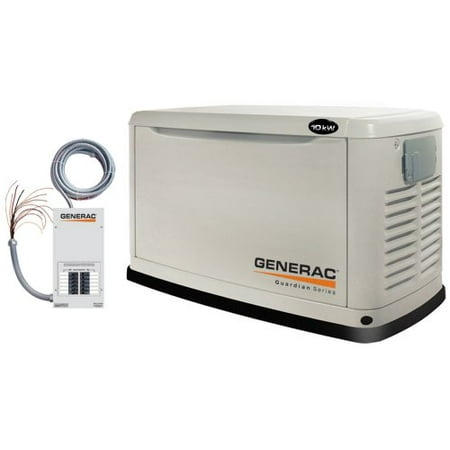 Generac Guardian Series 5871 10 000 Watt Air Cooled Liquid Propane Generac Guardian Series 5871 10 000 Watt Air Cooled Liquid Propane Natural Gas Ed Standby
