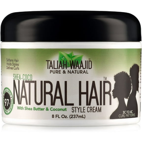 Taliah Waajid Natural Hair Style Cream 8 oz - (Pack of 2)