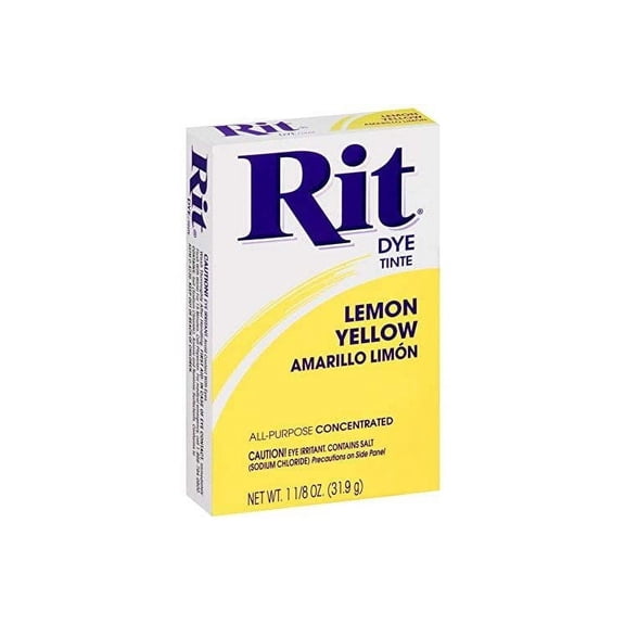 Rit All-Purpose Powder Dye Lemon Yellow