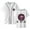 white, variant on RYSXJLX Unisex M Jhene Aiko The Magic Hour Tour 2024 Short Sleeve Baseball Jersey