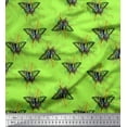 thumbnail image 1 of Soimoi Polyester Crepe Fabric Artistic Butterfly Print Fabric by The Yard 52 Inch Wide, 1 of 3