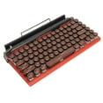 thumbnail image 3 of Teclado mecánico inalámbrico, teclado de máquina de escribir mecánico Bluetooth de 83 teclas Teclado mecánico RGB rendimiento sólido, 3 of 12