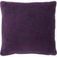 thumbnail image 1 of homeroots Décoration Intérieure 386355 Coussin Moderne en Velours Violet, 1 of 1