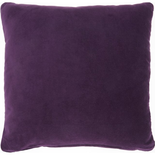 homeroots Décoration Intérieure 386355 Coussin Moderne en Velours Violet