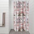 thumbnail image 2 of Fairy Princess Mushroom Pattern Shower Curtain 36"x72" ,Bathroom Decorative Shower Curtains Set with 12 Hooks,Modern Waterproof Washable Shower Curtain, 2 of 6