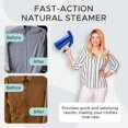 thumbnail image 3 of Steam & Go Travel Clothes Steamer, Quick-Heating Handheld Steamer for Garments, Blue, 3 of 7