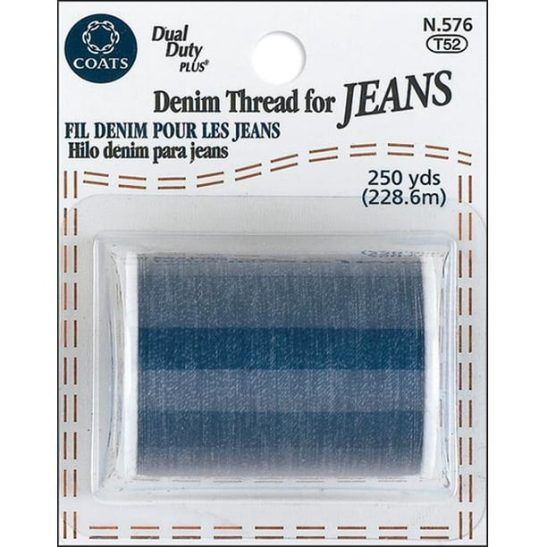 Coats - Fil &amp; Fermetures à Glissière 24800 Denim Fil pour Jeans 250 Yards-Bleu