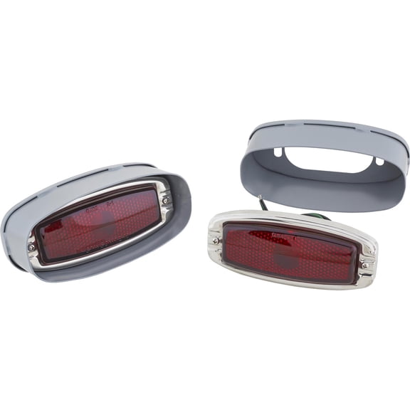 1941-1948 Chevy Taillight Kit w/ Frenching Buckets