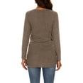 thumbnail image 4 of Women's Maternity Tops Sweaters Long Sleeve Knit Pregnancy Shirts Clothes, 4 of 6