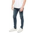 thumbnail image 4 of Victorious Men's Super Skinny Fit Stretch Denim Jeans DL1000 - Desert Blue - 38/32, 4 of 5