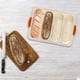 thumbnail image 5 of Molde de silicona antiadherente de 4 cavidades para pan de masa madre, baguettes y panecillos caseros (1 unidad, 34 x 23,8 x 2,5 cm, blanco) Rkxzt, 5 of 8