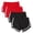 Red, variant on OIUUAK 4 Shorts For Women Casual Summer Sports Yoga Shorts Workout Athletic Running Gym Shorts, real essentials womens shorts, gym shorts women pack, essential shorts