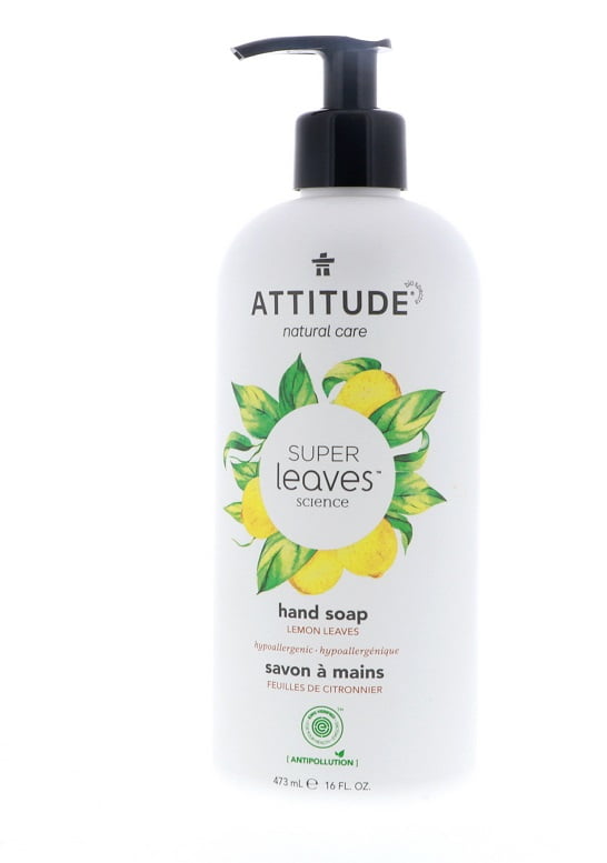 ATTITUDE Hand Soap Lemon Leaves, 16 oz