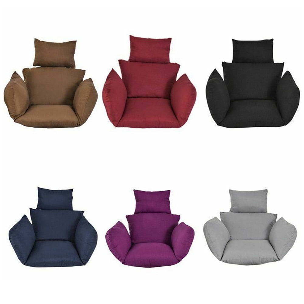 Details about   Swing Hanging Egg Rattan Chair Outdoor Garden Patio Hammock Stand Porch Cushions 
