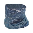 thumbnail image 1 of Mascarilla facial de protección solar de 1 pieza con patrón de relámpago para ciclismo al aire libre gris azul, 1 of 1