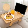 thumbnail image 5 of Table d'Appoint Pliable pour Canapé avec Support de Téléphone Rotatif à 360°, 5 of 5