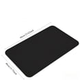 thumbnail image 3 of Solid Color Non-slip Bath Mat,Rectangle Soft Water Absorbent Shower Floor Rug for Bathroom Shower Area Laundry Room,Black, 3 of 8