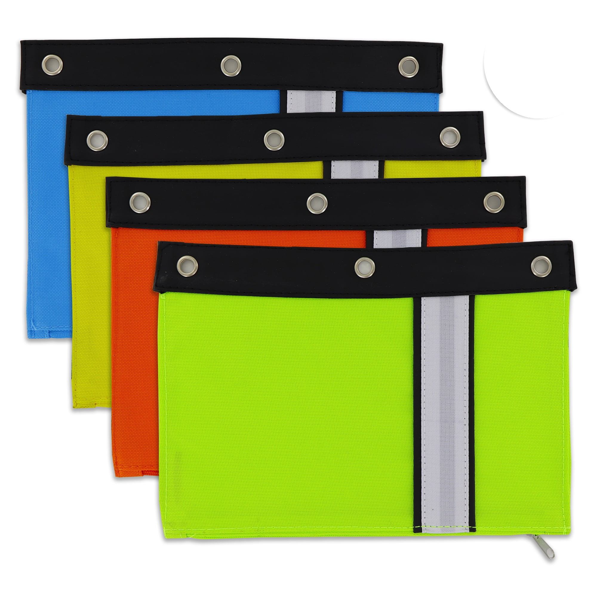 1 Count Fits 3 Ring Binders Pencil Pouch Pen Case Color Selected for You Xpanz