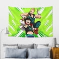 thumbnail image 6 of My Hero Academia Tapestry, Anime Wall Poster Art, Wall Tapestry For Bedroom Living Room Dorm Room, Wall Hanging For Festival Party Events Background Photography Backdrop, 60x40 Inch, 6 of 9