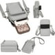 thumbnail image 5 of Bolsa de teléfono minimalista gris de muñeca cruzada, 5 of 6
