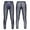 Navy Blue, variant on Raenseen Men's Mesh Yoga Pants See Through Cool Dry Compression Tights Fitness Workout Leggings White L