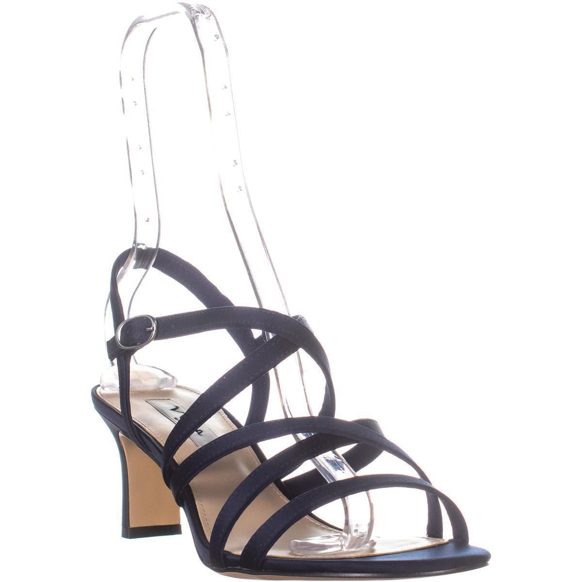 nina genaya strappy evening sandals