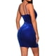 thumbnail image 4 of Vestido ajustado a la cadera con escote en V y sin mangas para mujer Pompotops  ghjkhdj8742, 4 of 9