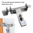 thumbnail image 4 of Youkk Lock For Garden Doors Thickened Stainless Steel Sliding Bolts For Maximum 1Set, 4 of 6